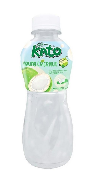 Bevanda con acqua di cocco e Nata de Coco - Kato 320 ml.